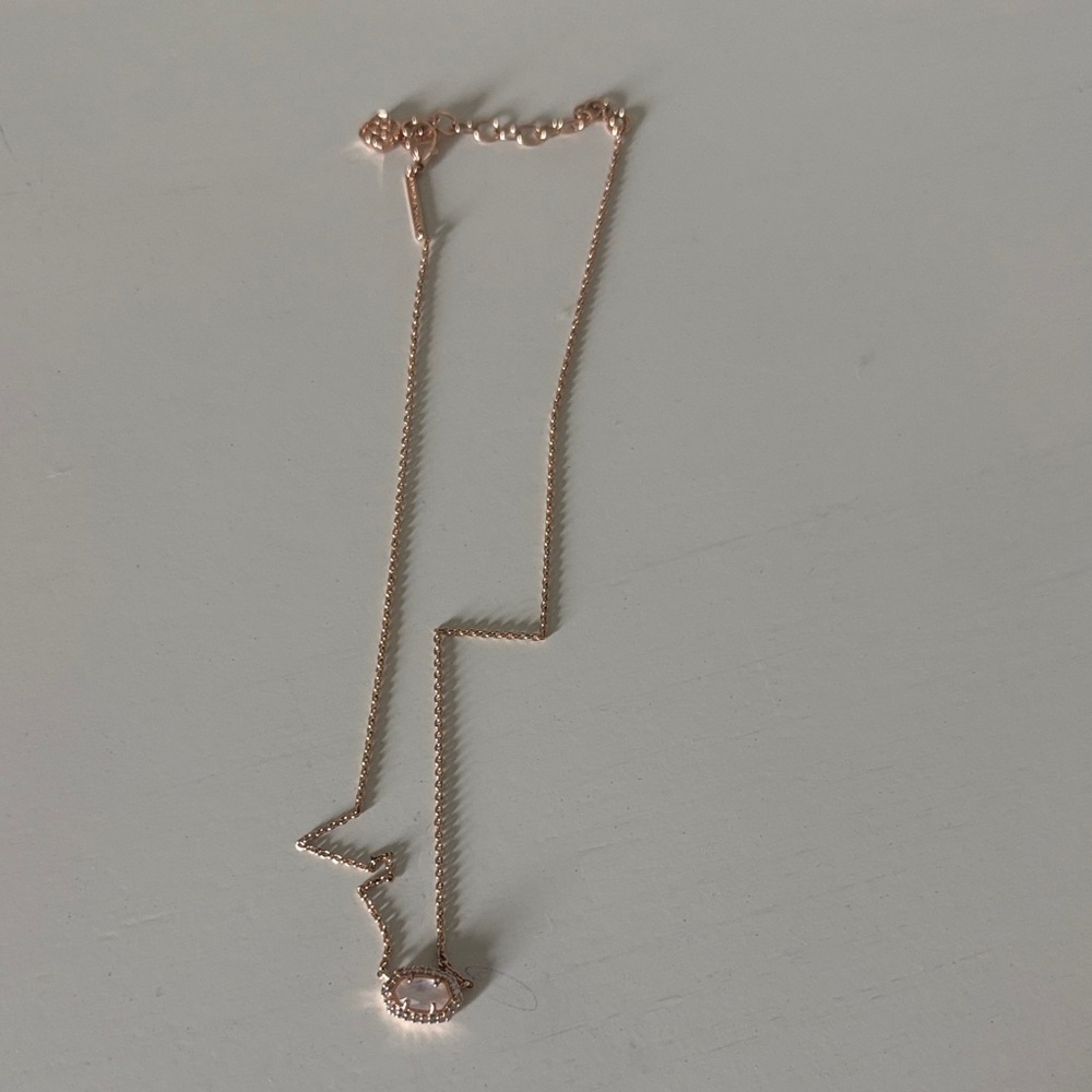 Kendra Scott Rose Gold Necklace